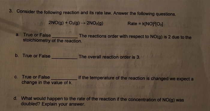 Pogil rate of reaction answers