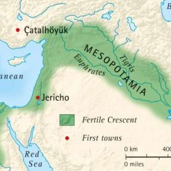 Mesopotamia and ancient egypt geography map