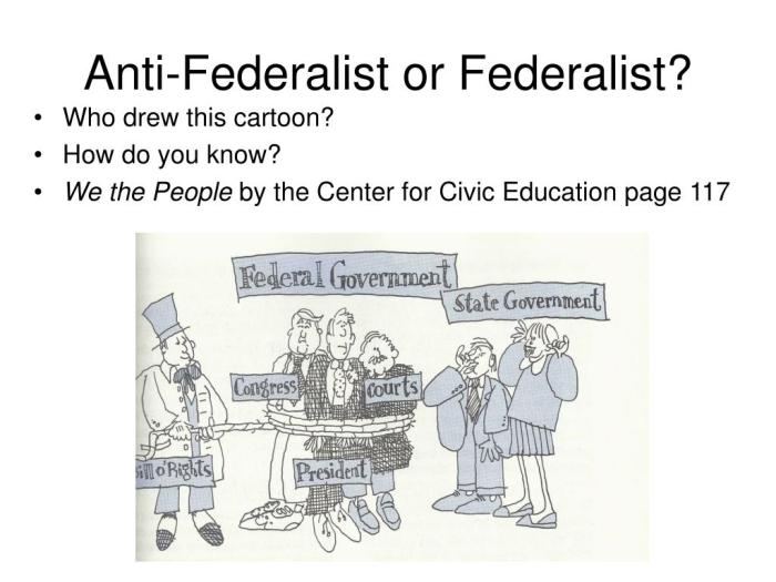 Federalist federalists constitution visions